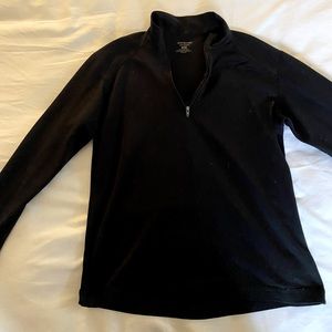 Black Patagonia quarter zip